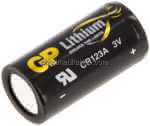 Batterie CR123A (CR17345), 1 Stk., Lithium (Fotoapparate)