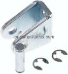 Lagerbock f. 20 & 25mm ISO,6432-Zylinder, Stahl verzinkt