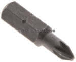 Bit, 1/4" (6,3mm), PZ1, Standard