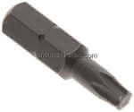 Bit, 1/4" (6,3mm), TX20, Standard