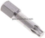 Bit, 1/4" (6,3mm), TX20, Edelstahl