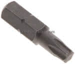 Bit, 1/4" (6,3mm), TX25, Standard