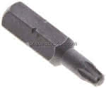 Bit, 1/4" (6,3mm), TX25, T- STAR plus