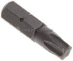 Bit, 1/4" (6,3mm), TX30, Standard