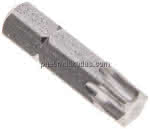 Bit, 1/4" (6,3mm), TX40, Edelstahl