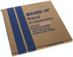 Band-It-201, 6,4 (1/4") mm,,Band (30,5 m Karton)