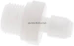 Gerade Verschraubung G 1/2"-,6x4mm, PVDF