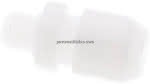 Gerade Verschraubung G 1/4"-,12x10mm, Polypropylen