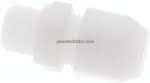 Gerade Verschraubung G 3/8"-,12x10mm, PVDF