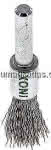 Pinseldrahtbürste 12mm, 6mm Schaft, Edelstahldraht gewellt