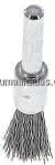 Pinseldrahtbürste 12mm, 6mm Schaft, Stahldraht gewellt 0,3