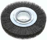 Rundbürste 178mm, Stahldraht,gewellt, 50mm Aufnahmebohrung