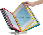 Durable Ersatzsichttafeln,5er Pack (rot)