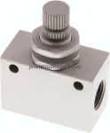 Block-Drosselrückschlagventil,,G 3/8", Kompakt
