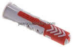 FISCHER Dübel, DUOPOWER 10x50, 50er Pack