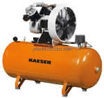 EUROCOMP-Kolbenkompressor 1. 000l/min, 15bar, 7,5kW, liegen