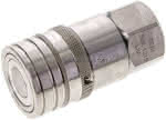 ES-Flat-Face-Kupplung ISO 16028, Muffe Baugr.3, G 1/2"