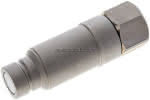 Flat-Face-Stecker mit Druck- eleminator, G 1", Größe 4