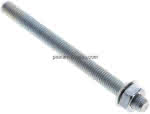 FISCHER Gewindestange, M 10 x 130, Stahl verzinkt