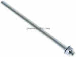 FISCHER Gewindestange, M 10 x 200, Stahl verzinkt
