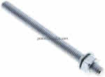 FISCHER Gewindestange, M 6 x 75, Stahl verzinkt