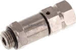 Schnell-Drehverschraubung G 1/,4"(AG)-G 1/4"(IG)