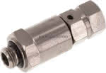 Schnell-Drehverschraubung G 1/,8"(AG)-G 1/8"(IG)