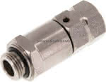 Schnell-Drehverschraubung G 3/,8"(AG)-G 3/8"(IG)