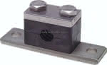 Edelstahl-Rohrschelle, 21,3mm,,Baugröße 2, schwere Baureihe