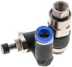 Drosselrückschlagventil G 1/4" -8mm, entsperrbares Rückschlag
