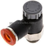Kompakt-Drosselventil G 1/8"-,6mm,zuluftregelnd