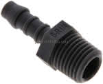Gewindetülle R 1/4"-6 (1/4")mm,, PA 6