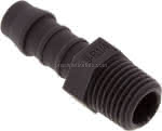 Gewindetülle R 1/4"-9 (3/8")mm,, PA 6