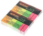 herlitz Haftnotiz, 20 x 50mm, 6x (4 x 50 Blatt), gelb, pink,