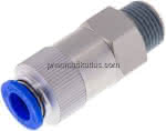 Rückschlagventil R 1/2"-12mm,,Durchfluss vom Gewinde zum Sch
