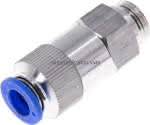 Rückschlagventil G 1/2"-12mm,,Durchfluss vom Gewinde zum Sch