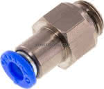 Rückschlagventil G 1/4"-6mm,,Durchfluss vom Gewinde zum Sch