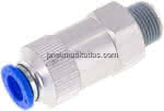 Rückschlagventil R 3/8"-10mm,,Durchfluss vom Gewinde zum Sch