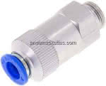 Rückschlagventil G 3/8"-10mm,,Durchfluss vom Gewinde zum Sch