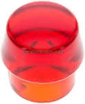 SIMPLEX-Schlageinsatz, Plastik , rot, Ø 40 mm