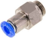 Rückschlagventil G 1/4"-6mm,,Durchfluss vom Schlauch zum Ge