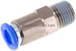 Rückschlagventil R 1/4"-8mm,,Durchfluss vom Schlauch zum Ge