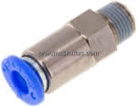 Rückschlagventil R 1/8"-6mm,,Durchfluss vom Schlauch zum Ge