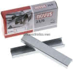 NOVUS Hefklammern, 23 / 6 ( verzinkt), 1000er Pack