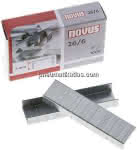 NOVUS Hefklammern, 26 / 6 ( verzinkt), 1000er Pack