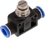 Drosselrückschlagventil 10mm Steckanschluss