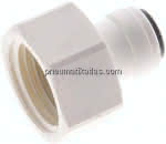 Steckanschluss m. Innengew. G,1/2"-1/4" (6,35 mm), IQS-LE (E