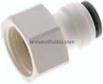 Steckanschluss m. Innengew. G,1/2"-5/16" (7,94 mm), IQS-LE (