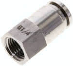 Steckanschluss m. Innengew. G,1/4"-10mm, IQS-ES LE