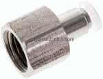 Steckanschluss m. Innengew. G,1/4"-4mm, IQS-PP